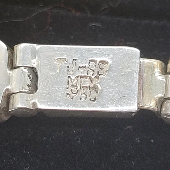 🌿950 sterling s925 Malachite choker necklace 72 grams. - Picture 6 of 6